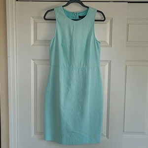 J. Crew Aqua Sheath Dress - Size 10